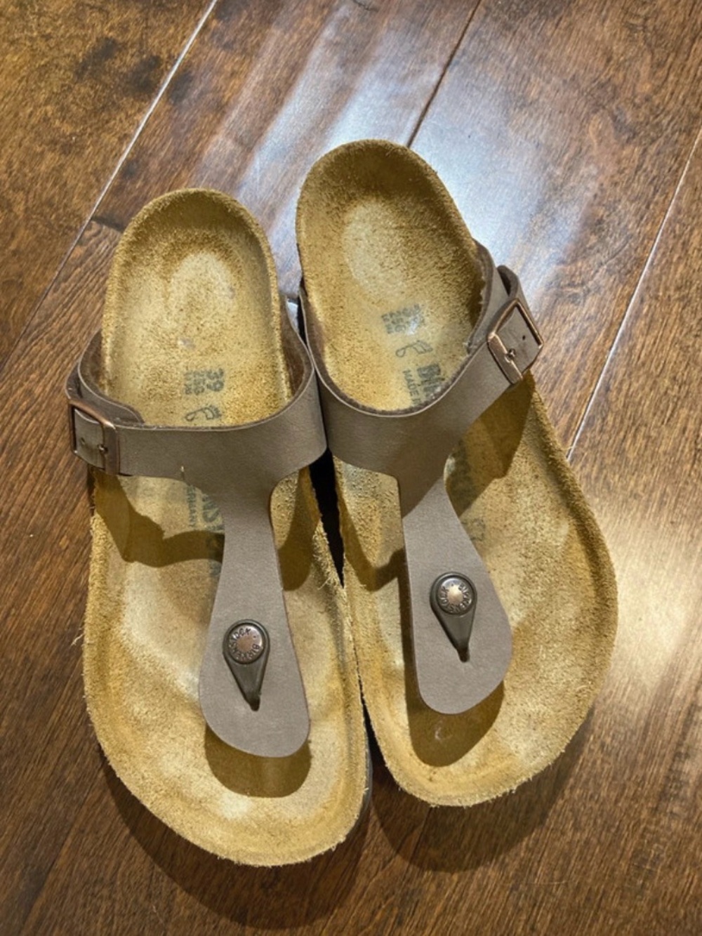 Birkenstock Gizeh Birkibuc Mocha SZ 39